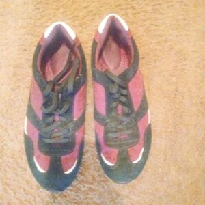 Coach Women's Sneakers - Red and Black